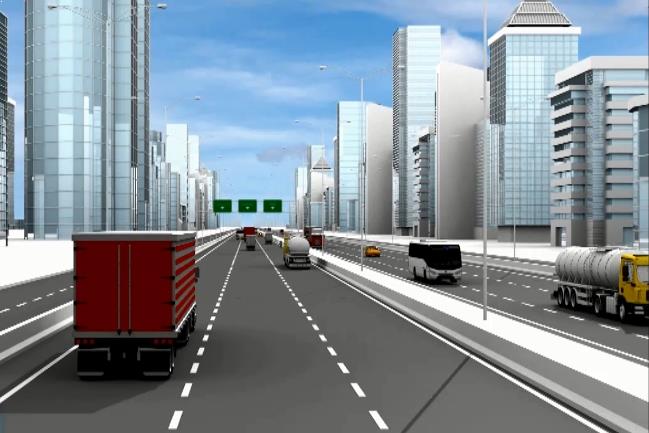 3D Animation for Presentation of Industrial Region Development Project